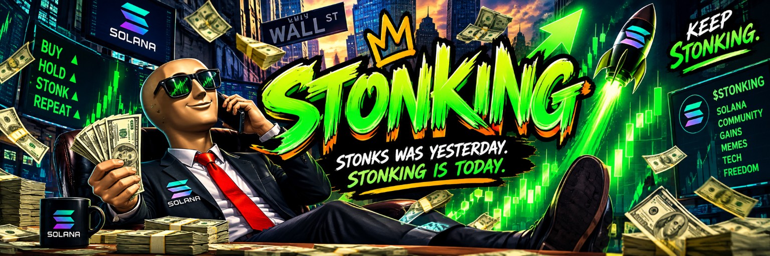 STONKING Solana artwork